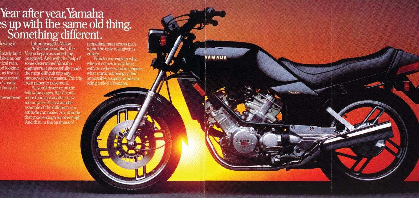 Vision with a Vee: 1982-1983 Yamaha XZ550R Vision - Motorcycle